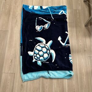 Vera Bradley Navy Sea Blanket